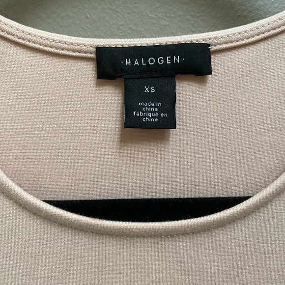 Halogen midi feather trim dress - Picture 2 of 2